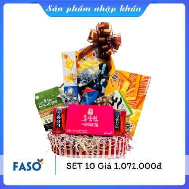 GIỎ QUÀ TÊT SANG TRỌNG - FASO