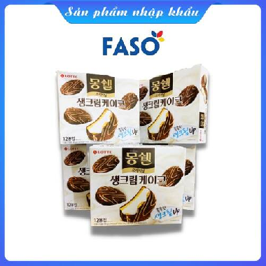  Lotte Bánh mongswell kem 384g