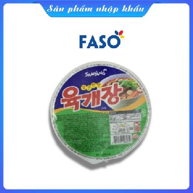 Samyang mỳ bò cay bát 86g