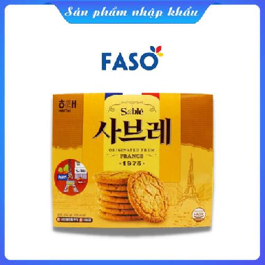 Haitai bánh quy Sable 252g