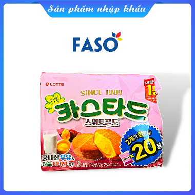 Lotte Bánh trứng vị khoai lang 210g