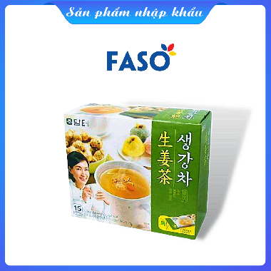 Trà Damtul vị gừng hộp 225g 