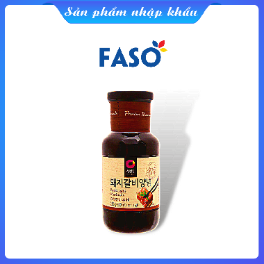 Sốt ướp sườn heo Hàn Quốc