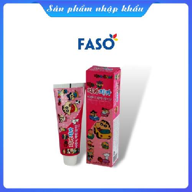 Kem đánh răng trẻ em Hàn Quốc Shin Chan 90g hương dâu