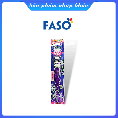 Bàn chải đánh răng trẻ em Hàn Quốc Tobot tím