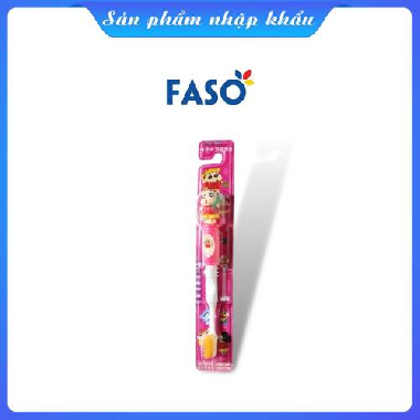 Bàn chải đánh răng trẻ em Zzanggu hồng